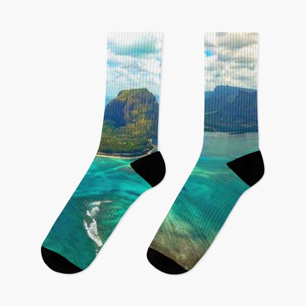 Item preview, Crystal Blue Mediterranean Sea Plane View designed and sold by lets-travel.