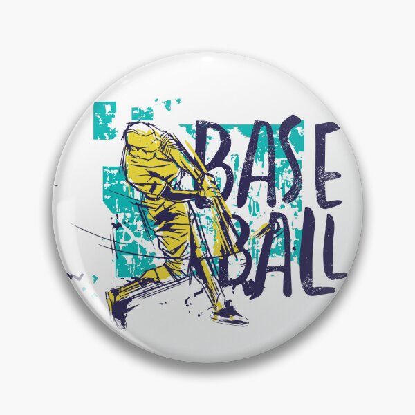 Item preview, Baseball player design with grunge effect designed and sold by Rob-Son.