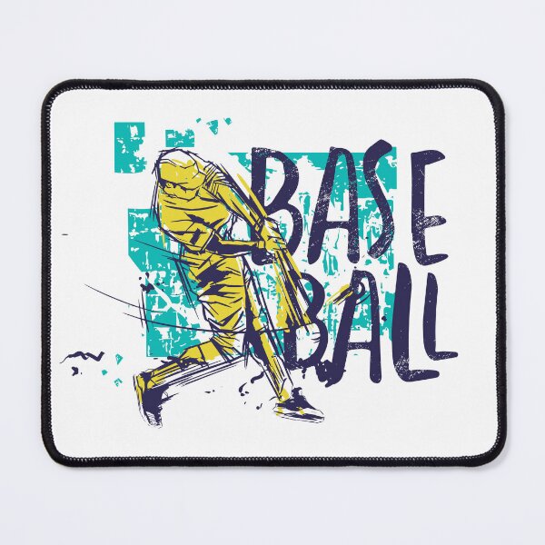 Item preview, Baseball player design with grunge effect designed and sold by Rob-Son.
