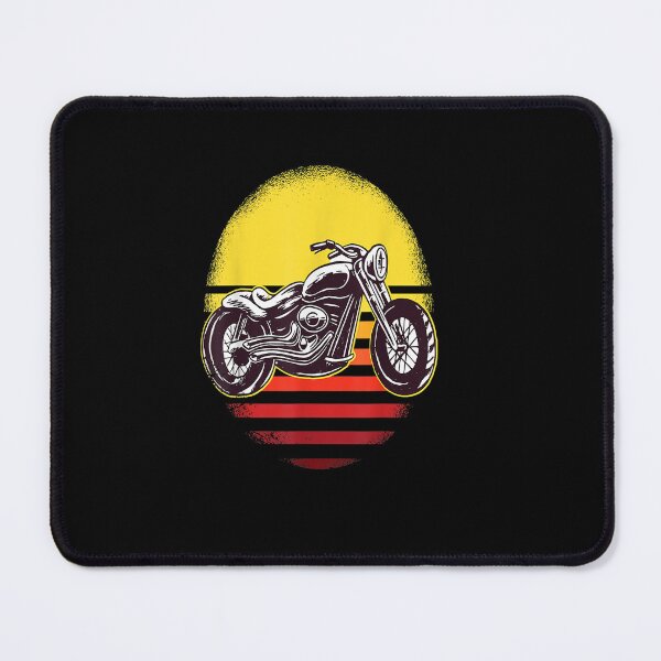 Item preview, Vintage Motorcycle Retro Sunset Biker Distressed Men Women designed and sold by Sarena84.