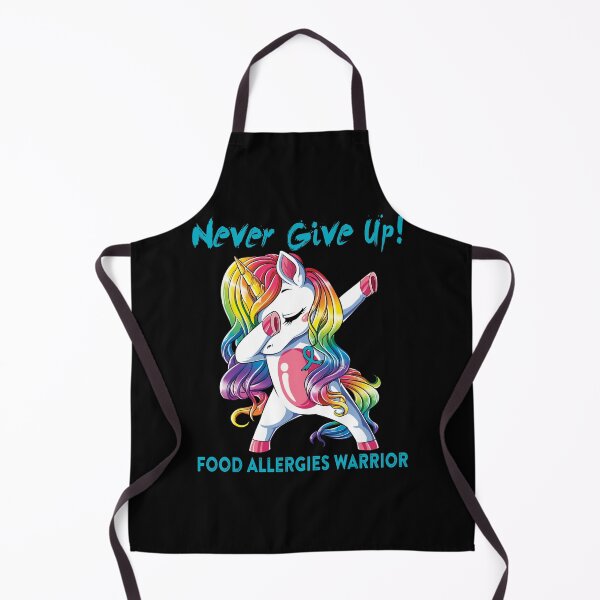 Item preview, Food Allergies Warrior - Never Give Up! - Support Food Allergies Warrior Gifts designed and sold by whlrcheryl.