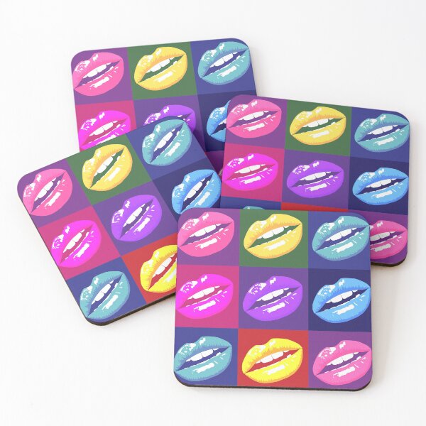 Item preview, Kissme Punk Lips with Colorful Lipstick  designed and sold by oli-ml.