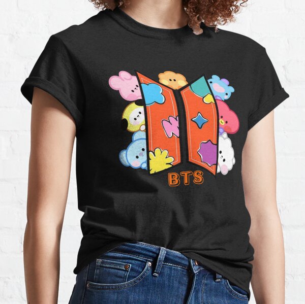 Cute Kawaii Baby BTS BT21 Character Minini PTD Classic T-Shirt