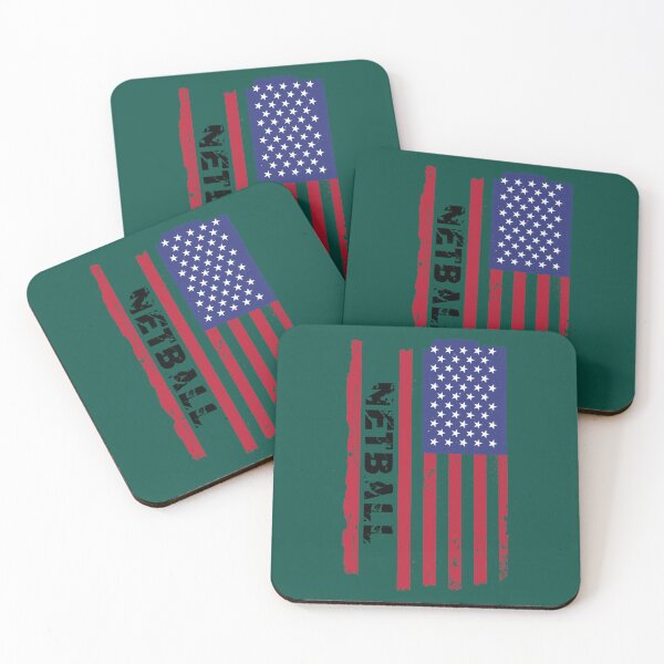 Item preview, Netball USA Flag   designed and sold by AmeliaBeilkez.