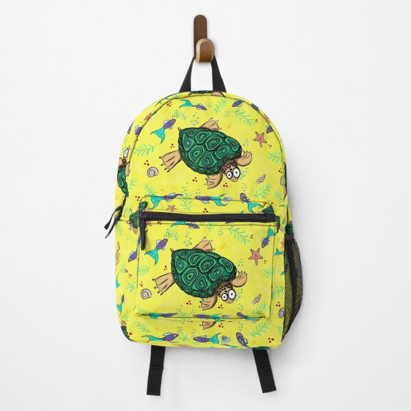 Item preview, Turtle fun - lemon yellow designed and sold by Limones-Design.