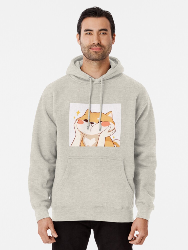 kawaii shiba inu hoodie