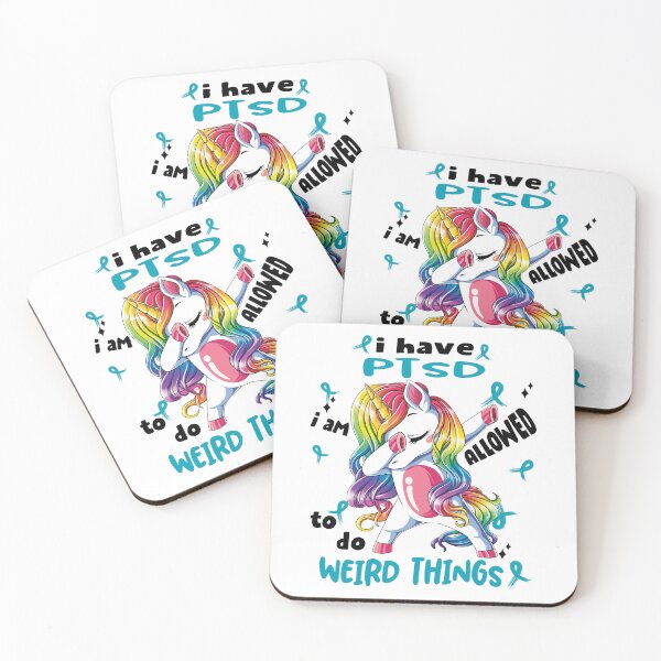 Item preview, PTSD Awareness Funny I have PTSD i'm allowed to do Weird Things! designed and sold by JanetShop809.
