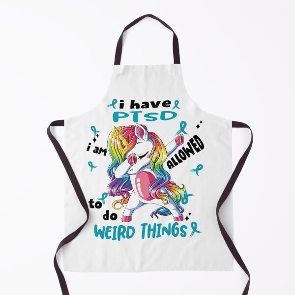 Item preview, PTSD Awareness Funny I have PTSD i'm allowed to do Weird Things! designed and sold by JanetShop809.