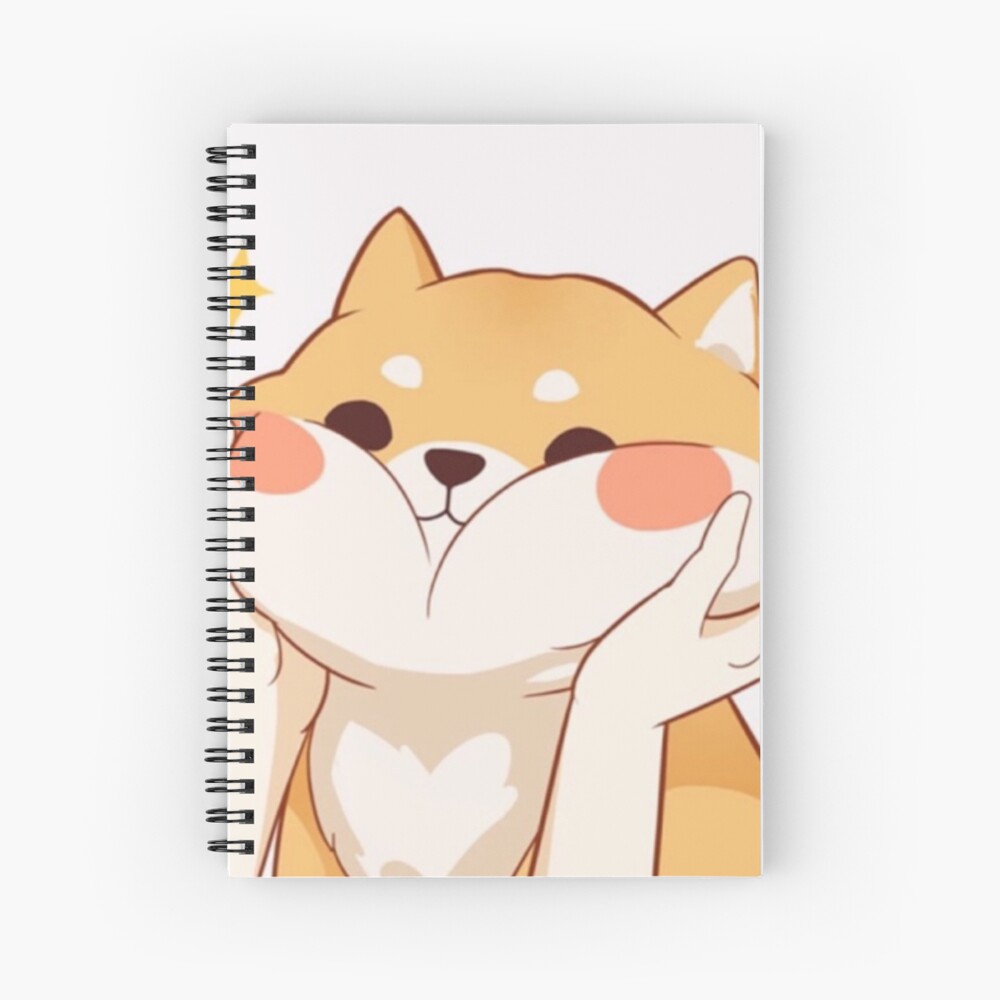 Kawaii Shiba inu Spiral Notebook