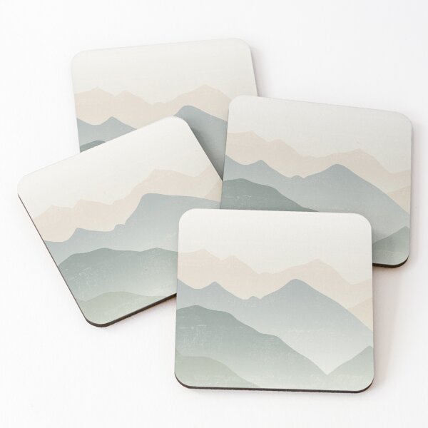 Item preview, Sage Green Mountain 2 designed and sold by ArticraftShop.