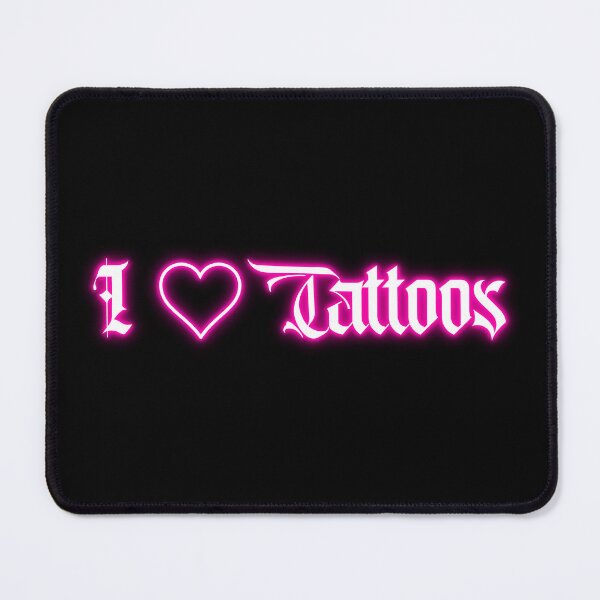 Item preview, i love tattoos designed and sold by johnalawtattoo.