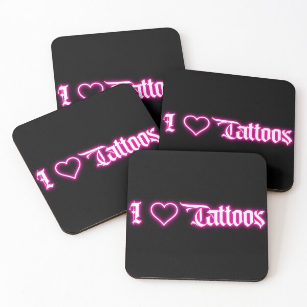 Item preview, i love tattoos designed and sold by johnalawtattoo.