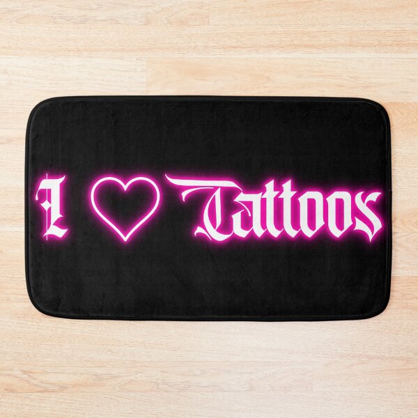 Item preview, i love tattoos designed and sold by johnalawtattoo.