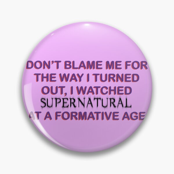 Item preview, Don’t blame me, blame Dean Winchester  designed and sold by Cece  Sheldon.