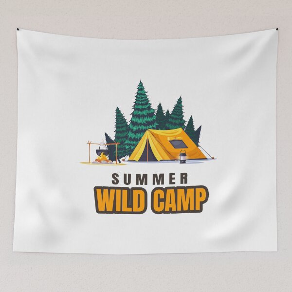 Item preview, Forest Summer Wild Camp  designed and sold by Creativity4us.
