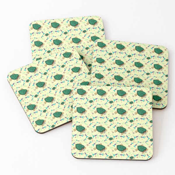 Item preview, Turtle fun - soft yellow designed and sold by Limones-Design.