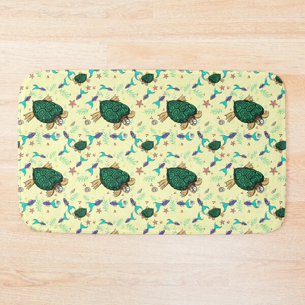 Item preview, Turtle fun - soft yellow designed and sold by Limones-Design.