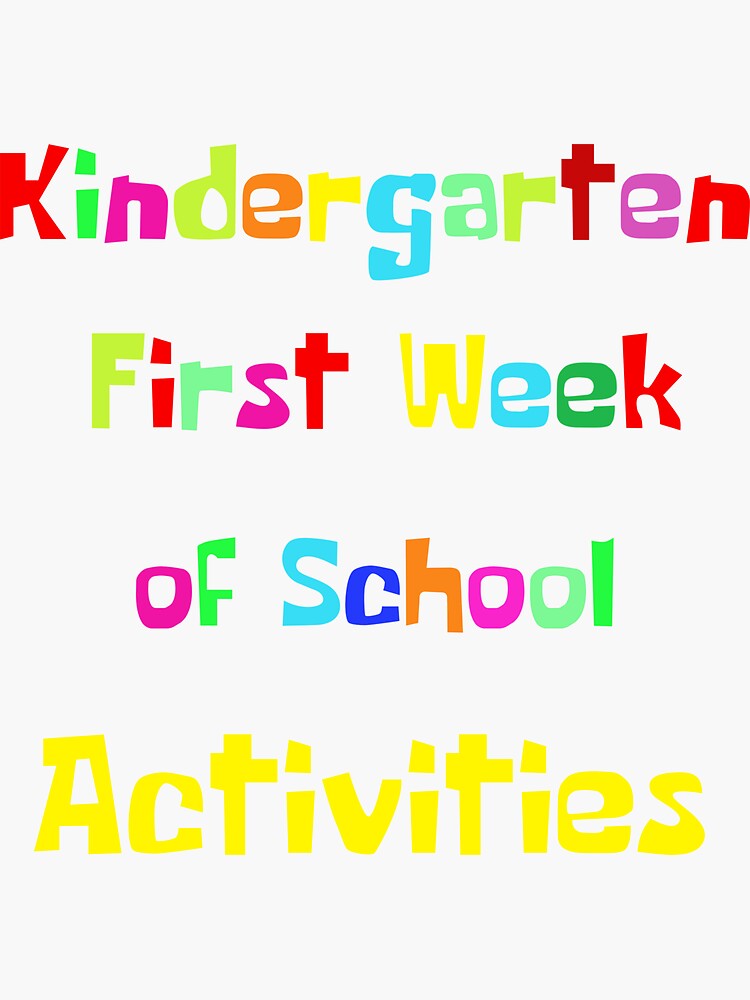 kindergarten-first-week-of-school-activities-sticker-for-sale-by