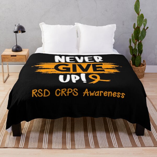 Item preview, RSD CRPS Warrior - RSD CRPS Awareness - Never Give Up! designed and sold by Robbsyn.