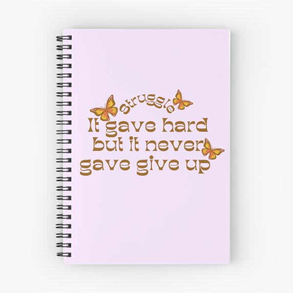 Item preview, "Struggle, It gave hard but it never gave give up" designed and sold by builtbyher.
