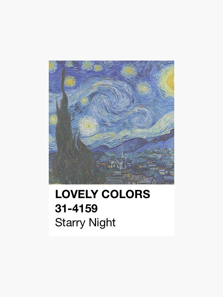 Color Swatch Starry Night
