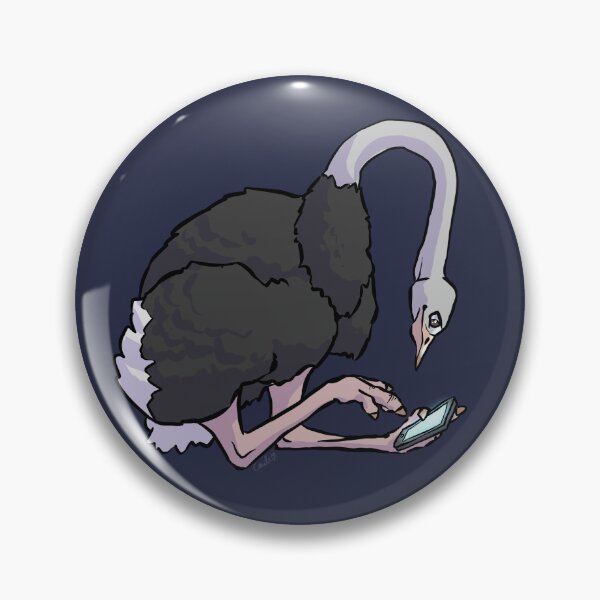 Item preview, Ostrich Texting designed and sold by Cauliflander.