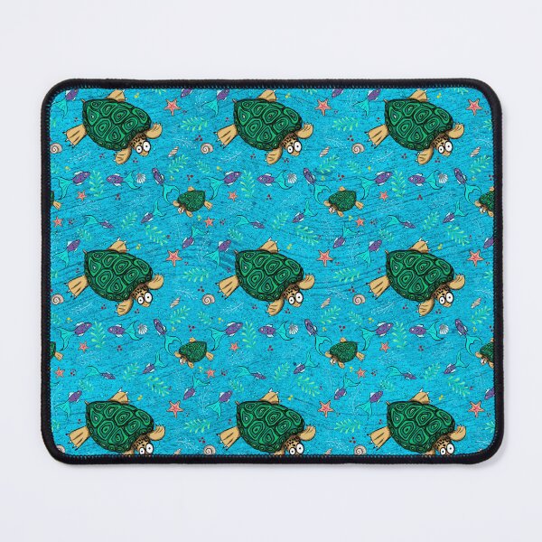 Item preview, Turtle fun - blue designed and sold by Limones-Design.