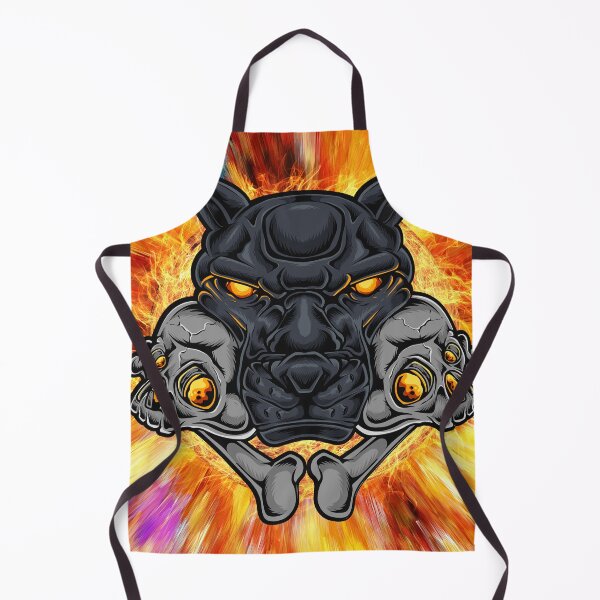 Item preview, Flaming Black Panther designed and sold by CrossThunder.