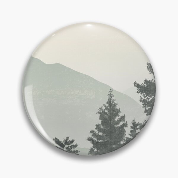 Item preview, Sage Green Mountain 3 designed and sold by ArticraftShop.