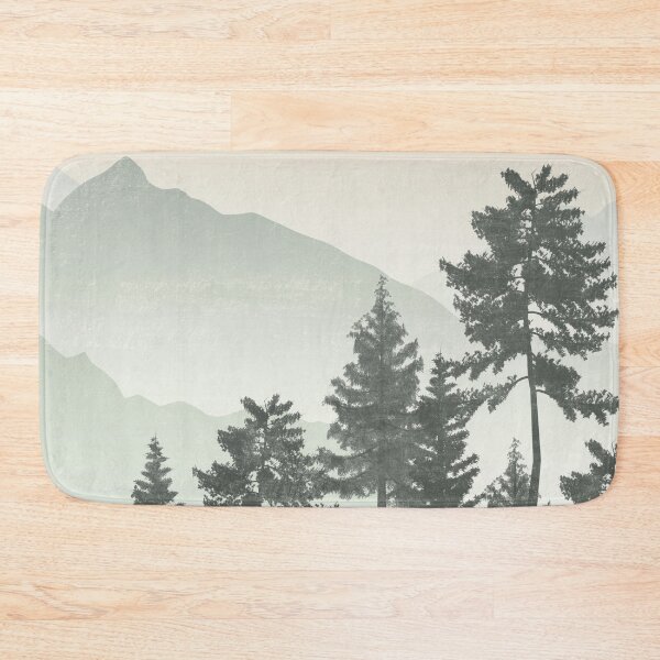 Item preview, Sage Green Mountain 3 designed and sold by ArticraftShop.