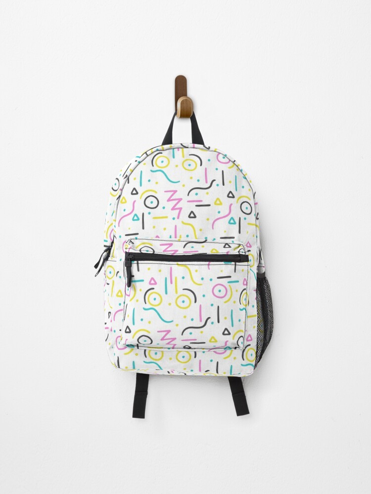 Memphis revival Seamless Pattern | Backpack