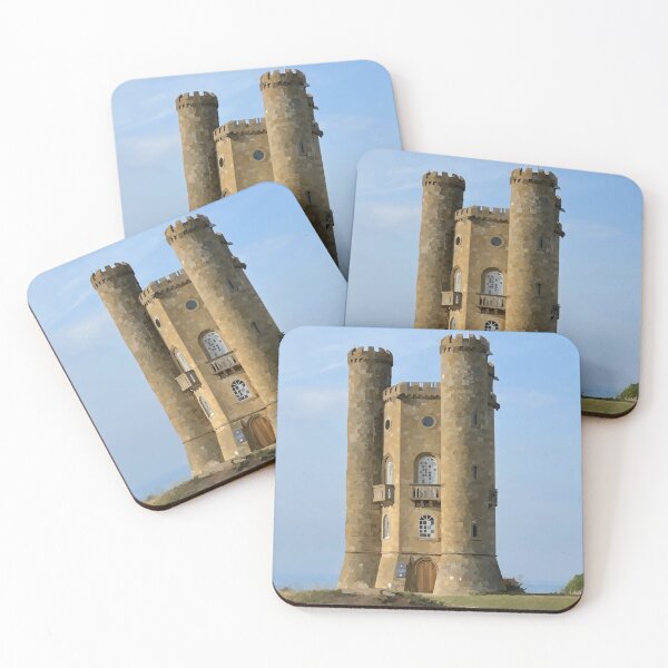 Item preview, The Cotswolds Broadway Tower - Watercolour Style designed and sold by WWWC2288.