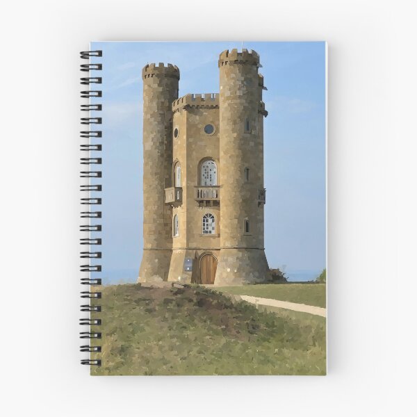 Item preview, The Cotswolds Broadway Tower - Watercolour Style designed and sold by WWWC2288.
