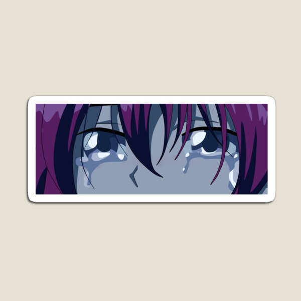 Anime Girl Sad Magnet for Sale by InsecurePuppet