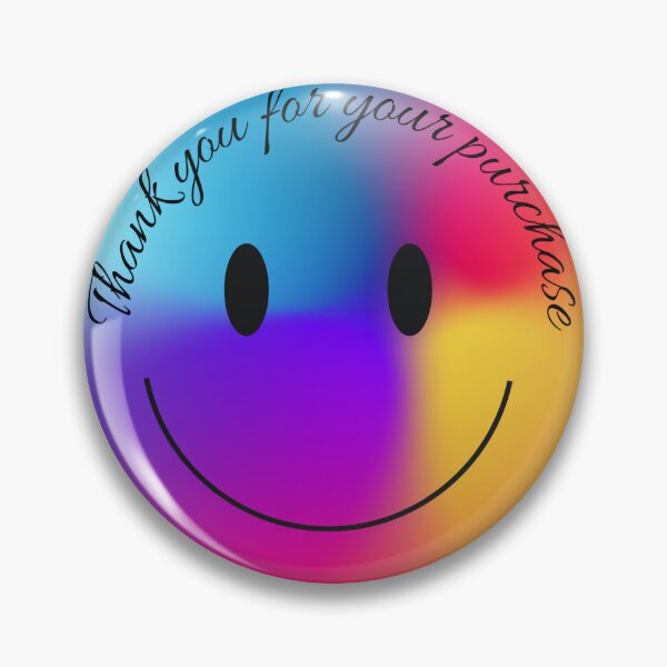 Item preview, Thank you Happy Face designed and sold by ThoughtfulyCute.