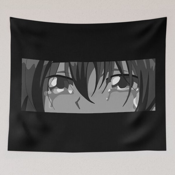 Item preview, Sad Anime Girl Gray Tone designed and sold by ArthurPoe.