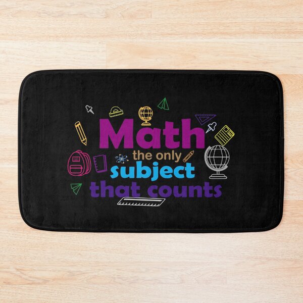 Item preview, math the only subject that counts gift  designed and sold by AdOmar.