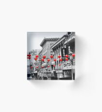 Chinatown San Francisco Acrylic Block