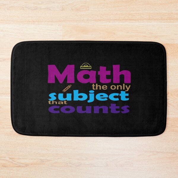 Item preview, math the only subject that counts gift  designed and sold by AdOmar.