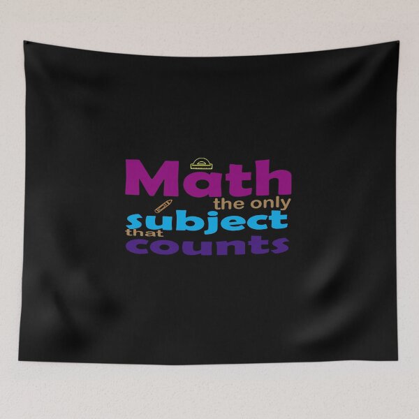 Item preview, math the only subject that counts gift  designed and sold by AdOmar.