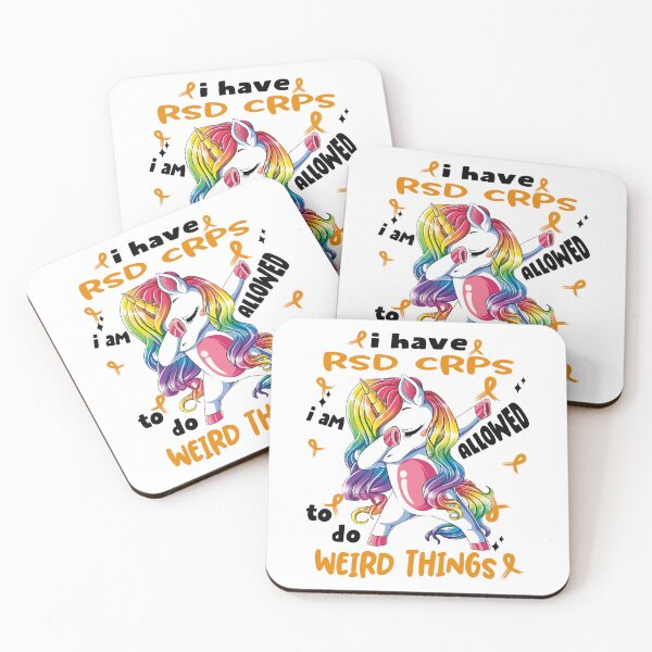 Item preview, RSD CRPS Awareness Funny I have RSD CRPS i'm allowed to do Weird Things! designed and sold by JanetShop809.
