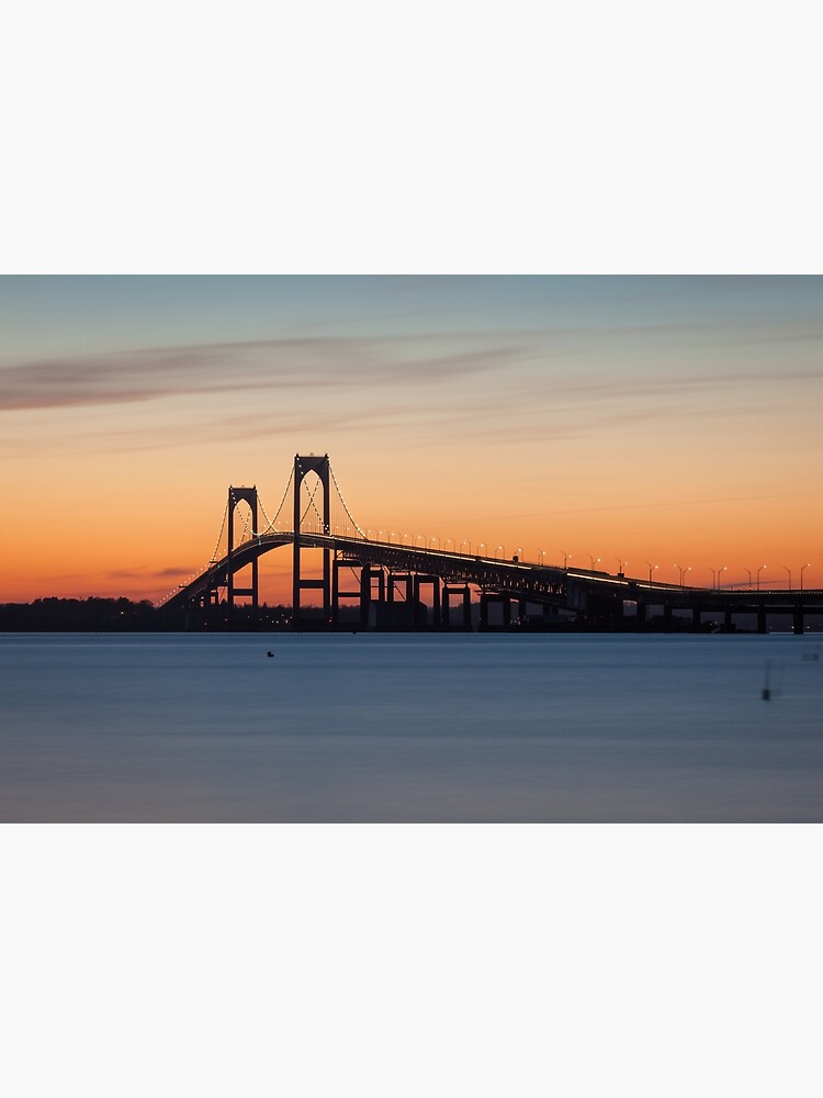 “Newport Bridge Sunset, Rhode Island” Photographic Print by mcdonojj