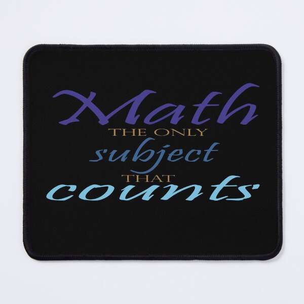 Item preview, math the only subject that counts gift designed and sold by AdOmar.