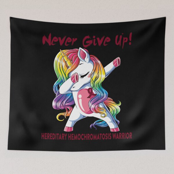 Item preview, Hereditary Hemochromatosis Warrior - Never Give Up! - Support Hereditary Hemochromatosis Warrior Gifts designed and sold by whlrcheryl.