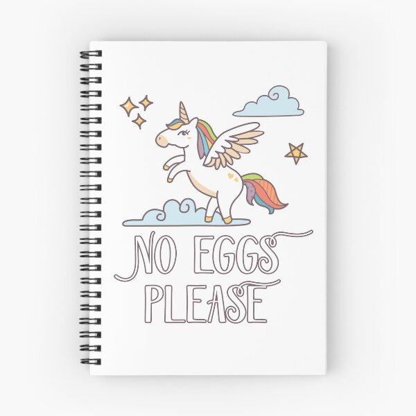 Item preview, No Eggs Please - Unicorn Theme for Egg Allergy Kids designed and sold by nvdesign.