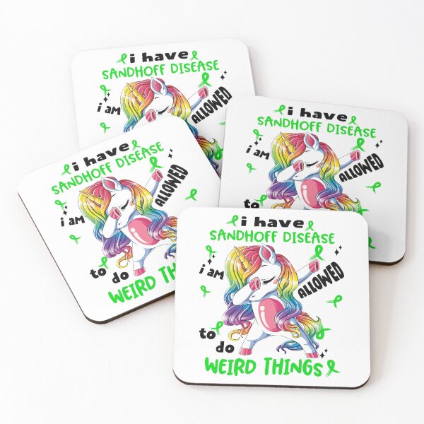 Item preview, Sandhoff Disease Awareness Funny I have Sandhoff Disease i'm allowed to do Weird Things! designed and sold by JanetShop809.