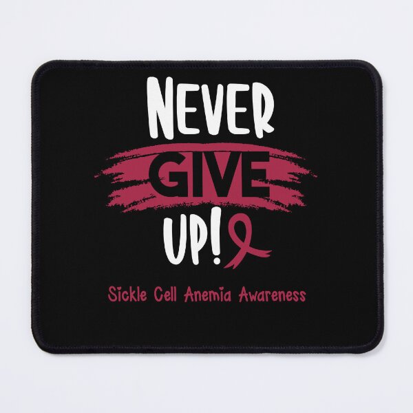 Item preview, Sickle Cell Anemia Warrior - Sickle Cell Anemia Awareness - Never Give Up! designed and sold by Robbsyn.