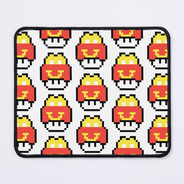 Item preview, McDonalds Mushroom Pixel Art Collection - Happy Meal designed and sold by I-Hate-School.