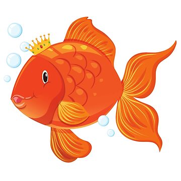 Cute Orange Fish Clip Art - Cute Orange Fish Image