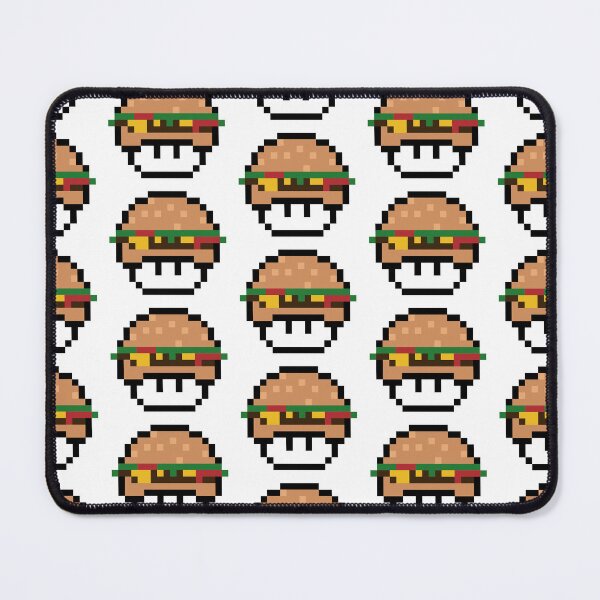 Item preview, McDonalds Mushroom Pixel Art Collection - Cheeseburger designed and sold by I-Hate-School.